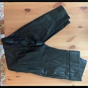 Leather leggings